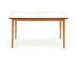 Stół Radley biały mat/ dąb lefkas