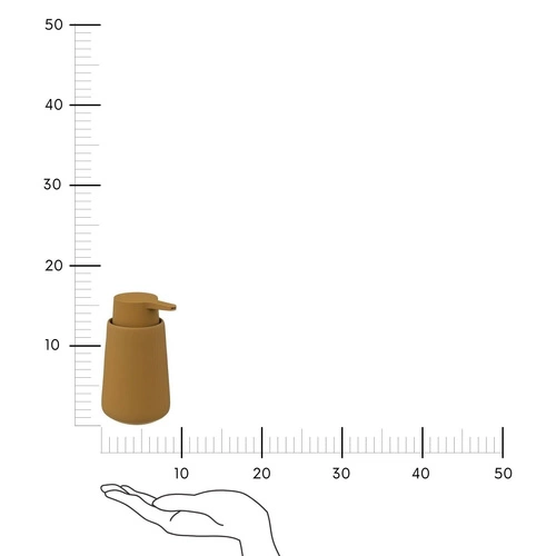 Dozownik na mydło Colors piaskowy