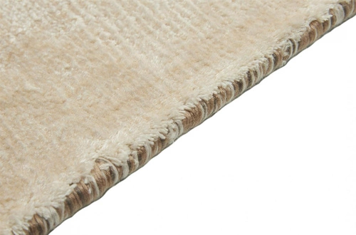 Dywan do salonu nowoczesny Sunset Taupe 200x300 cm tencel miękki brązowy Carpet Decor