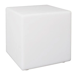 Lampa podłogowa LED Colorfull Cube 25 cm multikolor z pilotem nowoczesna do salonu Intesi