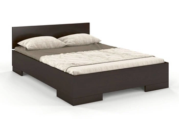 Łóżko drewniane sosnowe Spectrum Maxi 120x200 skandynawskie do sypialni personalizowane