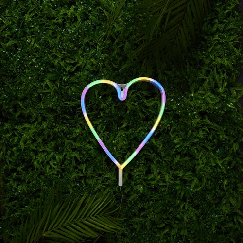Lampka LED neon Serce