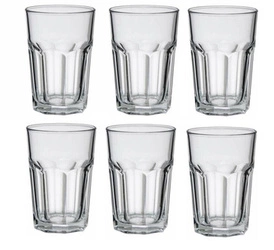 Zestaw 6 szklanek do drinka Mohito z grubego szkła 360 ml 5five simply smart