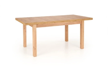 Stół rozkładany do jadalni Tiago 2 Intesi 140-220x80 nowoczesny dąb naturalny biały