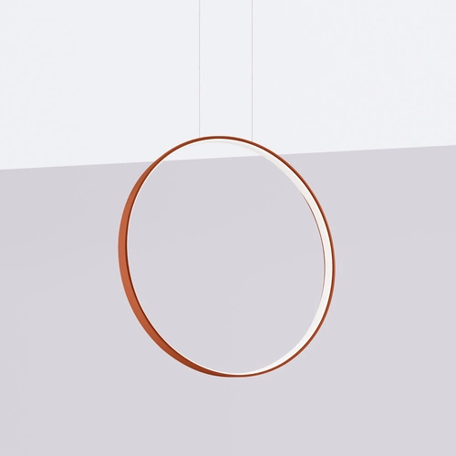 Lampa wisząca RIO 55 ochra czerwona LED 4000K