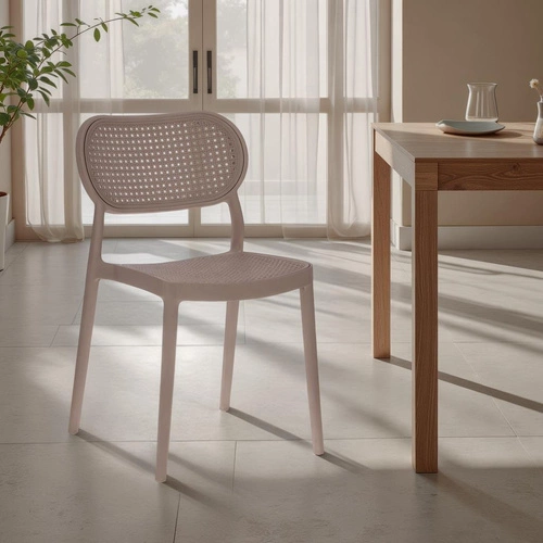 Zestaw 2 krzeseł Bilto taupe