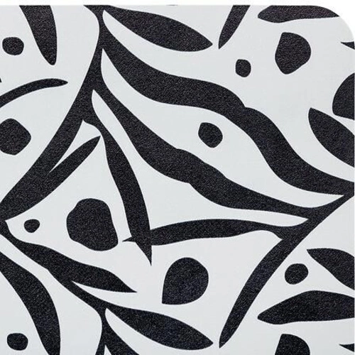 Mata diatomitowa 5five simply smart czarna antypoślizgowa 45x75 cm szybkoschnąca do kuchni