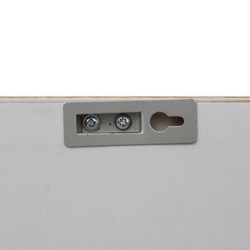 Lustro ścienne First srebrne 34x44cm