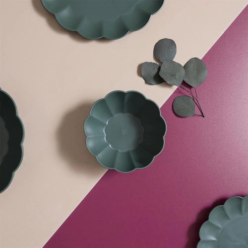 Miska Iris 14,5cm szara ciemna