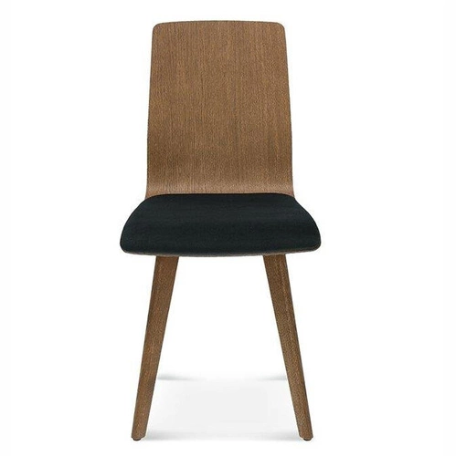 Krzesło tapicerowane Fameg Cleo dębowe do jadalni nowoczesne skandynawskie personalizowane