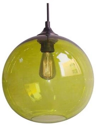 Lampa wisząca EDISON 25 1x60W E27 zielony + żarówka