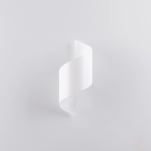 Nowoczesny biały kinkiet ścienny TALASSA SOLLUX LIGHTING do salonu i sypialni metalowy 31 cm