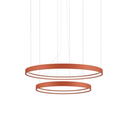 Żyrandol RIO 2 55/78 ochra czerwona LED 4000K