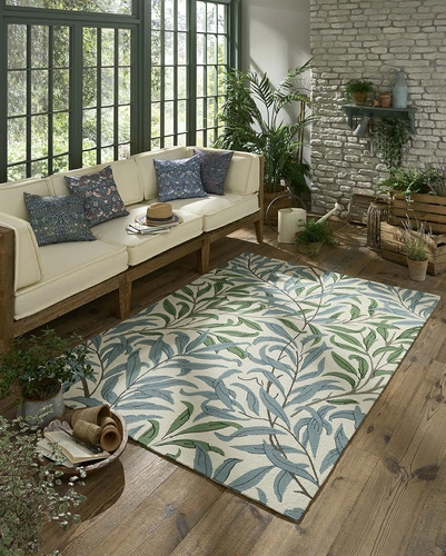 Dywan zewnętrzny Willow Boughs Leafy Arbour 250x350 cm klasyczny łatwoczyszczący na taras