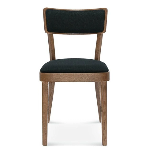 Krzesło tapicerowane Fameg Solid do jadalni z drewna bukowego personalizowane retro 83,5 cm