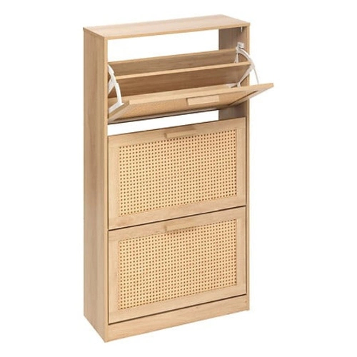 Szafka na buty Cane rattan/naturalna