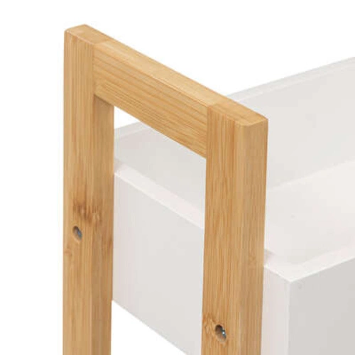 Wózek Caddy na kółkach biały