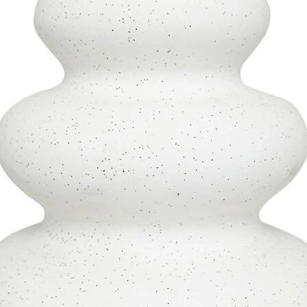 Wazon Olme 20 cm biały, piaskowy