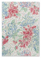 Dywan zewnętrzny do ogrodu i na taras Lilith 200x280 kwiatowy łatwoczyszczący Laura Ashley