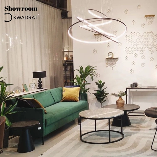 Lampka HONOLULU abażur czarny stelaż czarny