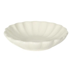 Talerz głęboki Calista 20 cm kremowy talerz obiadowy do zupy Intesi