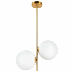 Lampa wisząca VENUS-2 mosiądz 44 cm OUTLET