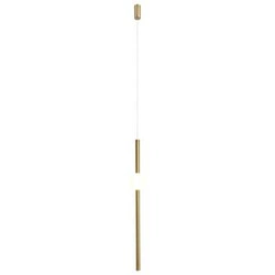 Lampa wisząca O-LINE LED 93 cm mosiądz