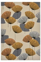 Dywan zewnętrzny do ogrodu i na taras Dandelion Clocks ochre 140x200 nowoczesny Sanderson