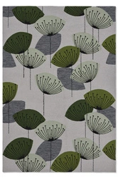 Dywan zewnętrzny Dandelion Clocks botanical green 160x230cm